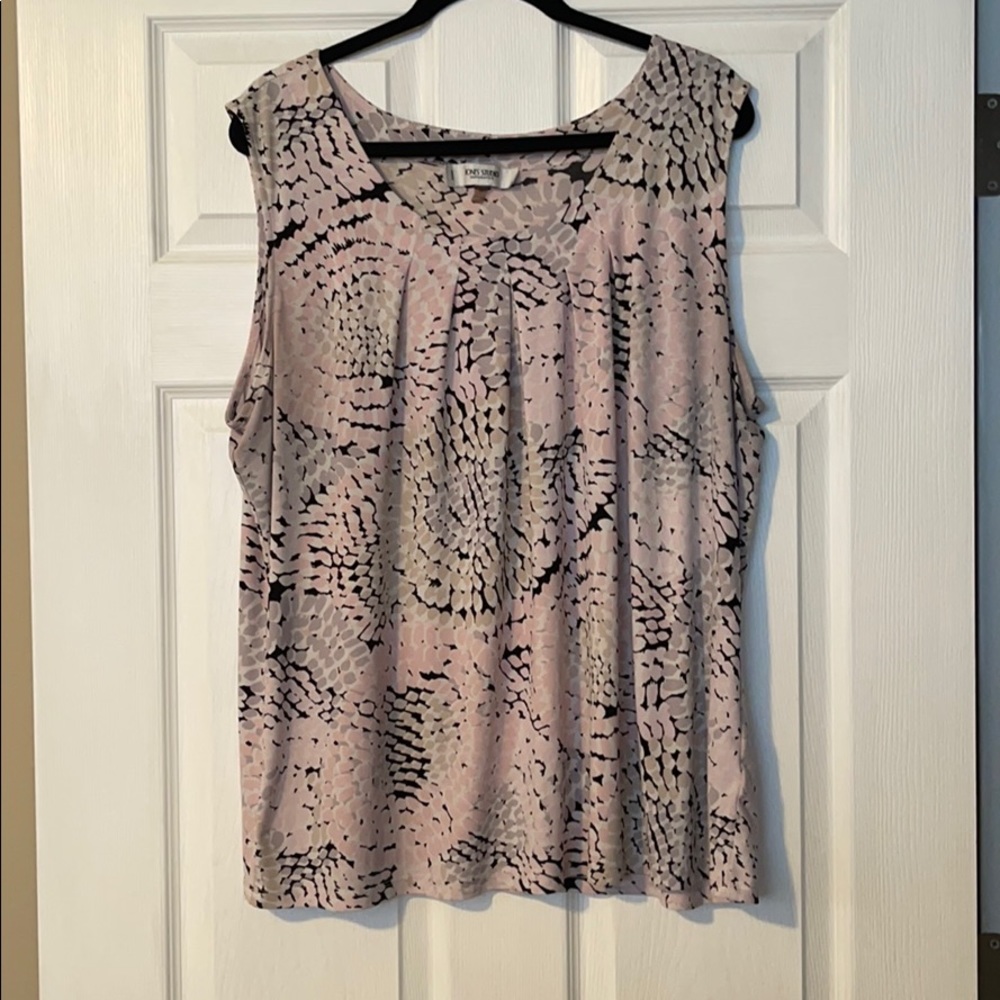 EUC Jones Studio Separates Multicolor Tank Top 3X